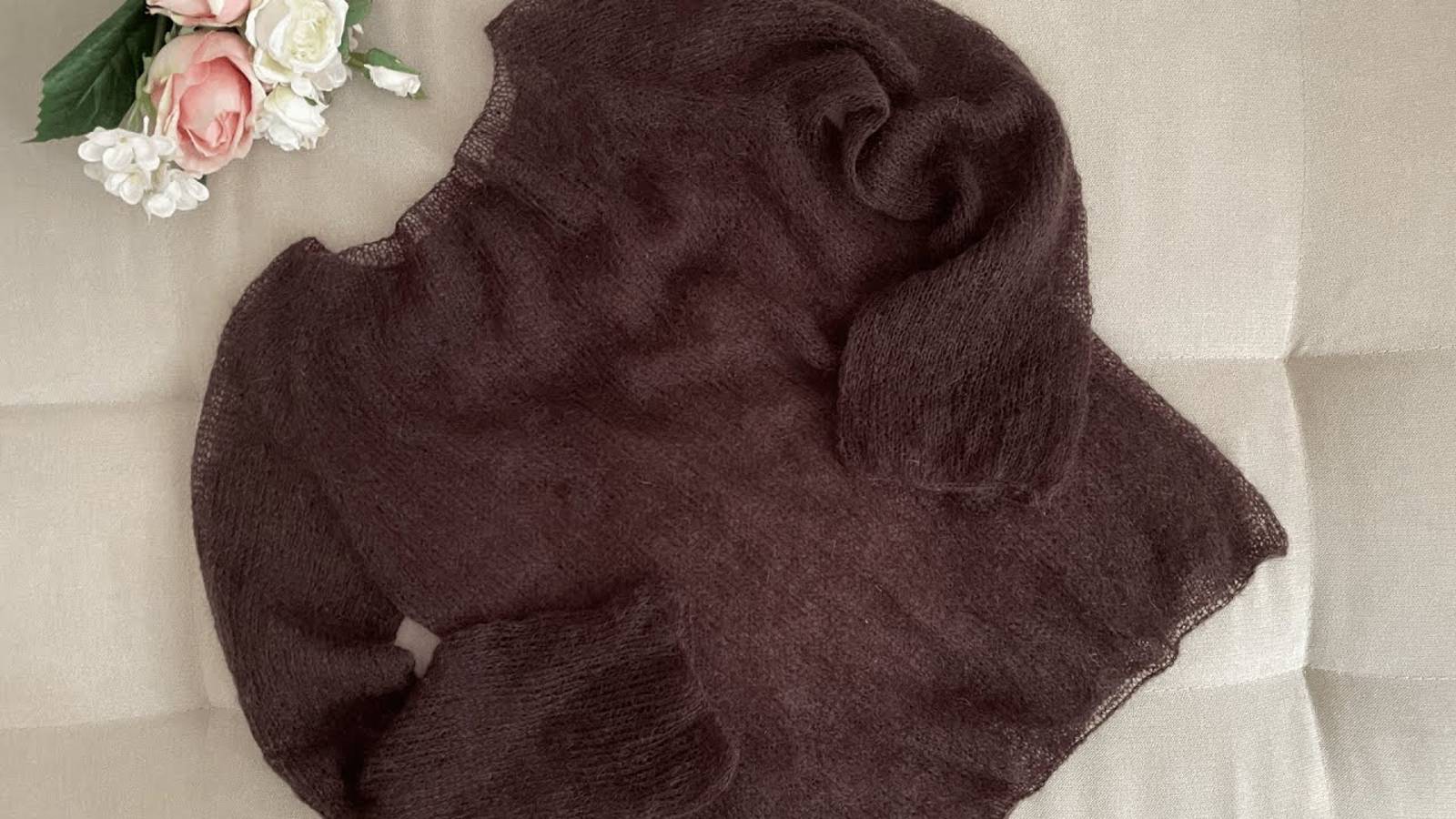 ПАУТИНКА СПИЦАМИ ИЗ МОХЕРА _ ПОДРОБНЫЙ Масстер Класс. Вязание для начинающих. (1) смотреть онлайн