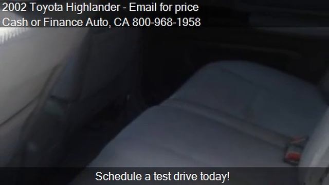 2002 Toyota Highlander Limited 2WD 4dr SUV for sale in BELLF смотреть онлайн