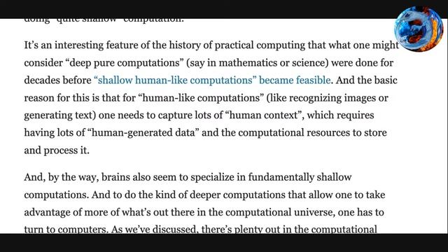 Part3 Reading Professor Wolfram's Blog:"Will AIs Take All Our Jobs and End Human History—or Not?... смотреть онлайн