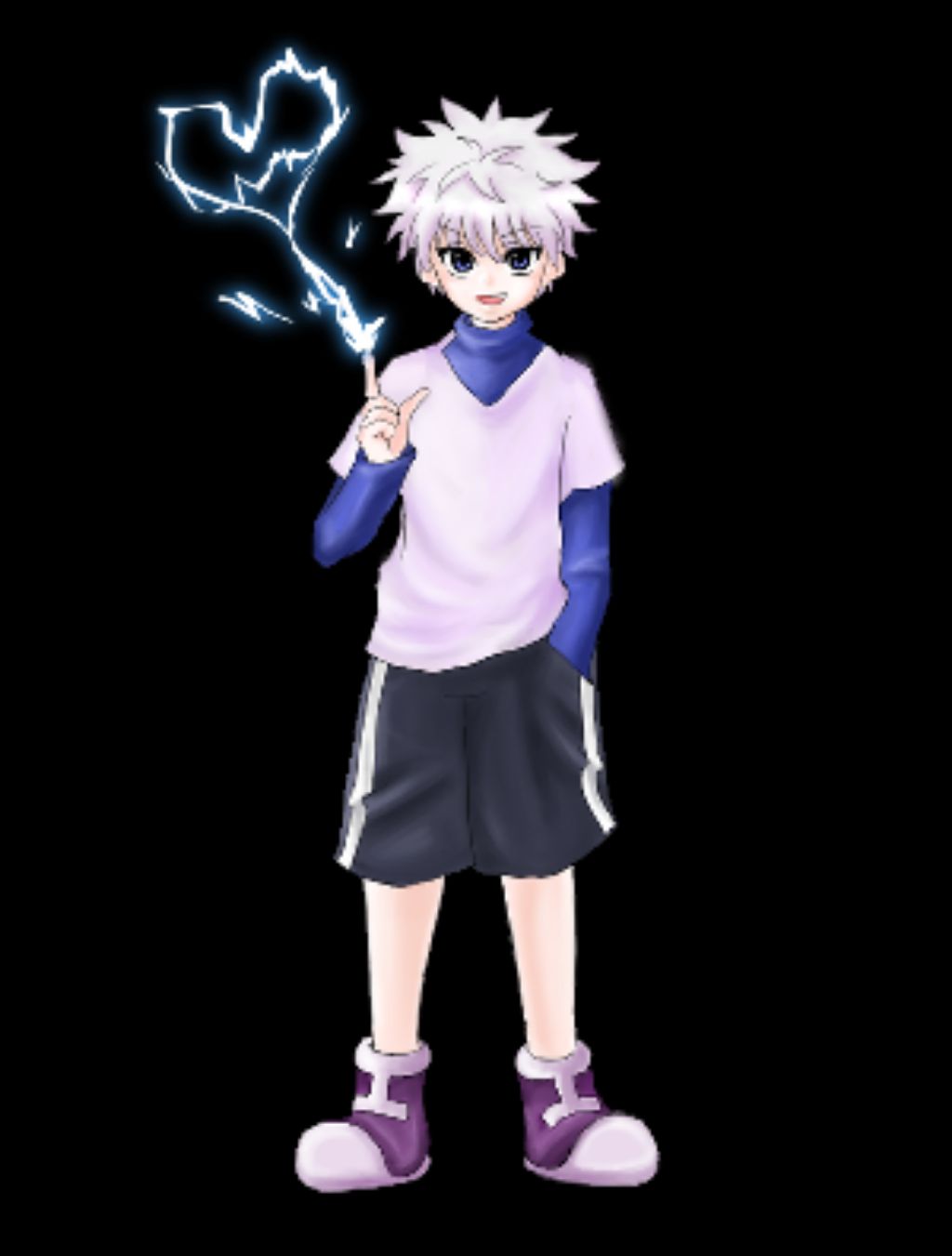 Косплей / Killua Zoldyck из аниме Hunter x Hunter смотреть онлайн