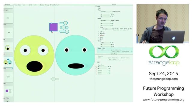 "Apparatus: A Hybrid Graphics Editor / Programming Environment" by Toby Schachman смотреть онлайн
