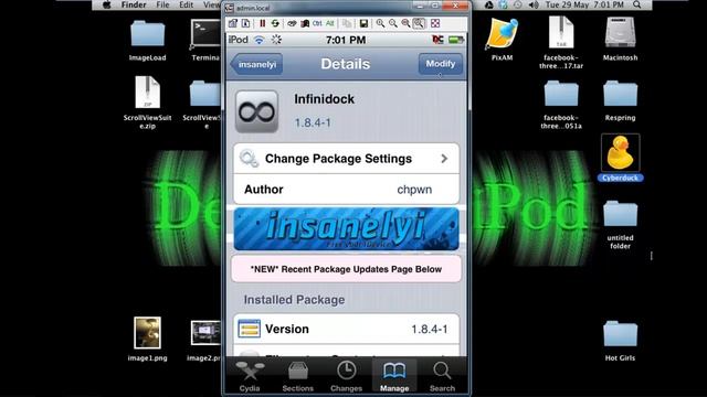 Get more icons on ipod dock and folder смотреть онлайн