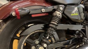 Замена амортизаторов на Harley-Davidson Sportster.