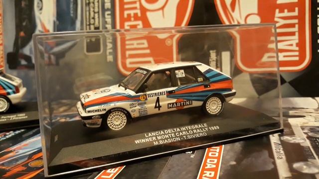 1:43 Collection Car LANCIA DELTA INTEGRALE Nr.4 WINNER RALLY 1989 1992 смотреть онлайн
