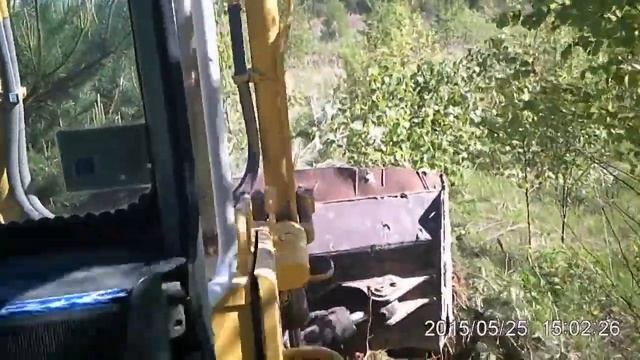 Раскорчевка заросших полей 2015 вид из кабины смотреть онлайн