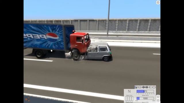 BeamNG drive - Лобовые Столкновения смотреть онлайн