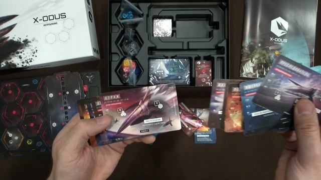 X-Odus. Истребление. Распаковка настольной игры смотреть онлайн