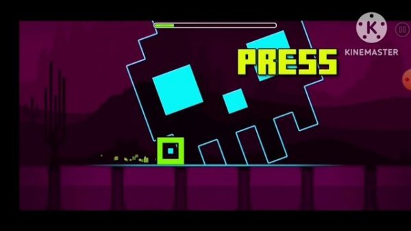 Уровень Press Start || Geometry dash Subzero