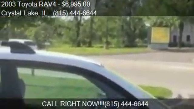 2003 Toyota RAV4 Base AWD 4dr SUV for sale in Crystal Lake, смотреть онлайн