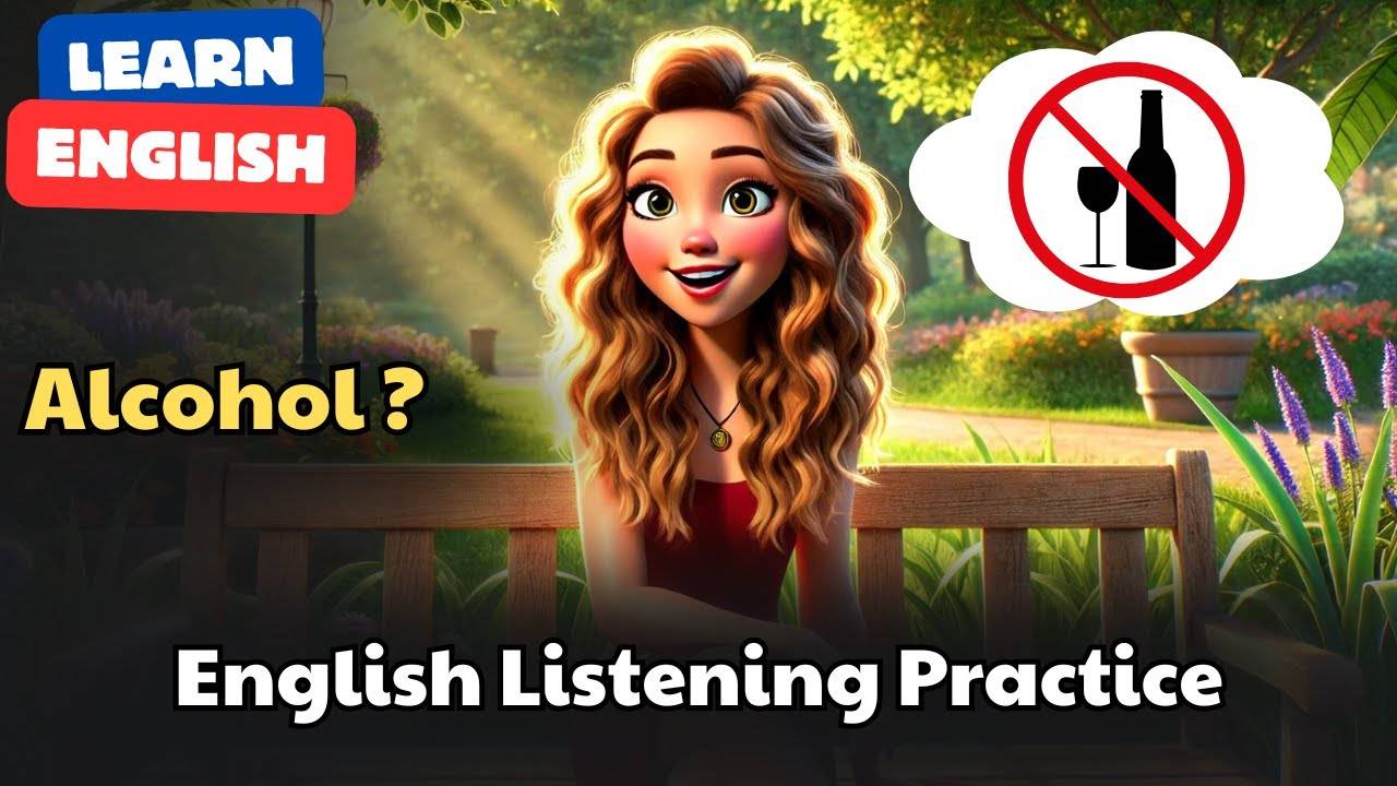 English Listening Practice - Improve Your Vocabulary - Alcohol Is Not Good for Your Health смотреть онлайн