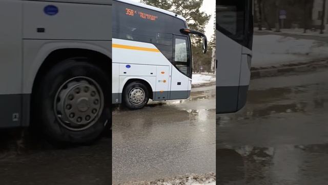 Миниролик #1575 р623уо на 358??!? с приветливым водителем?!!? #лиаз #автобус