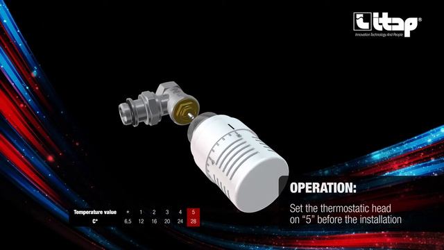 ITAP convertible valve and thermostatic head installation смотреть онлайн