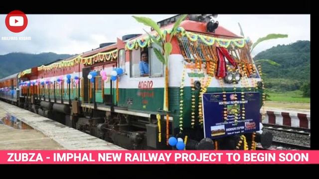 ZUBZA - IMPHAL NEW RAILWAY PROJECT || NEW RAILWAY LINE NAGALAND - MANIPUR | NFR | смотреть онлайн