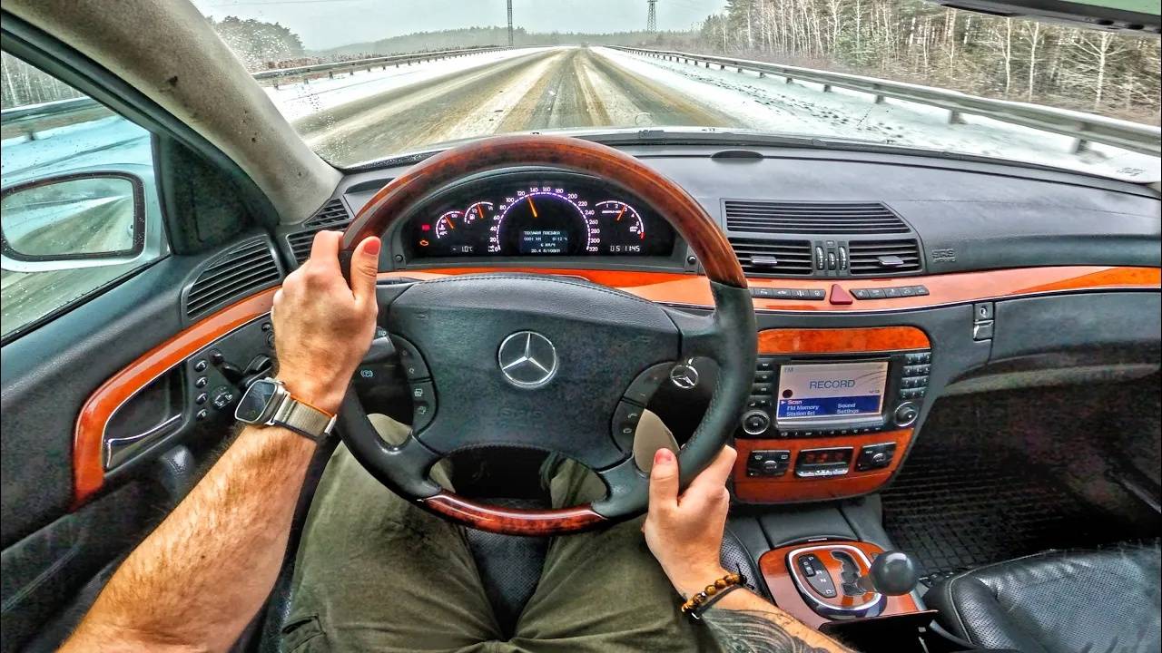 2003 Mercedes-Benz S500 W220 5.0 AT - ТЕСТ-ДРАЙВ ОТ ПЕРВОГО ЛИЦА
