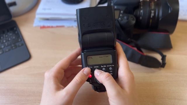 Как пользоваться внешней вспышкой для камеры? Canon
