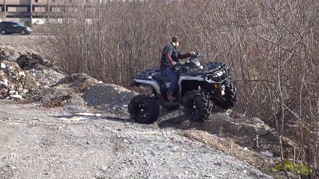 2013 Can Am Outlander 1000 XT, 4 inch Catvos, tech testing. смотреть онлайн