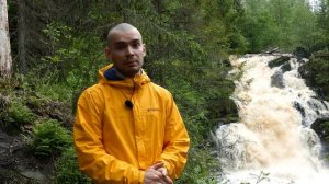 Водопад Юканкоски "Белые Мосты" в Ultra HD 4K