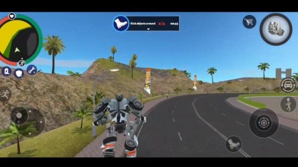 Robot car game silver Robot gameplay  by naxeex Robots Android gameplay