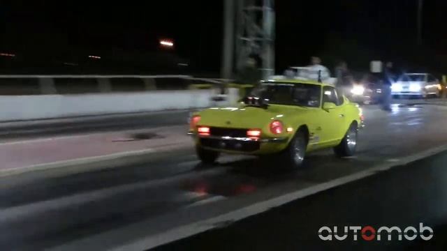 Datsun 260z 1974 1/4 milla - Automob смотреть онлайн