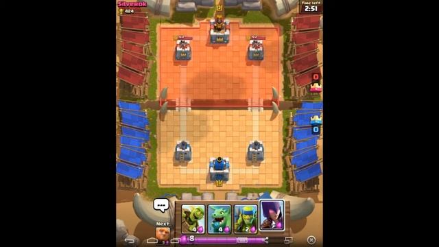 Clash Royal | Развитие | Перешли на 3 уровень смотреть онлайн