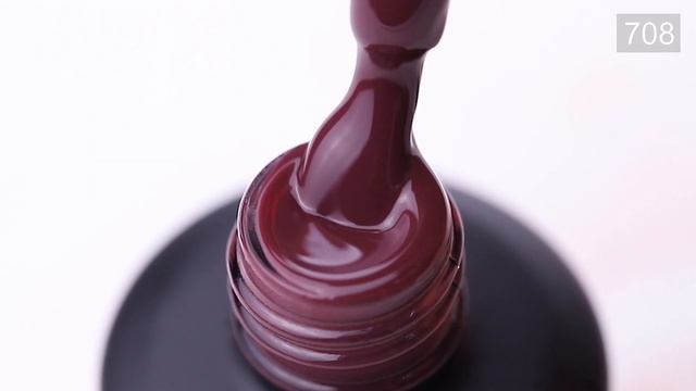 Гель-лак Gloss Gel polish №708 (темно-розовый, эмаль), 11 мл смотреть онлайн