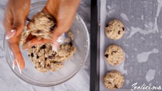 HOW TO MAKE OAT COOKIES - PERFECT AS A WEIGHT-LOSS SNACK OR TO SATISFY A CRAVE - ZEELICIOUS FOODS смотреть онлайн