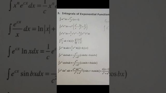 Integrals of exponential functions l Integration смотреть онлайн