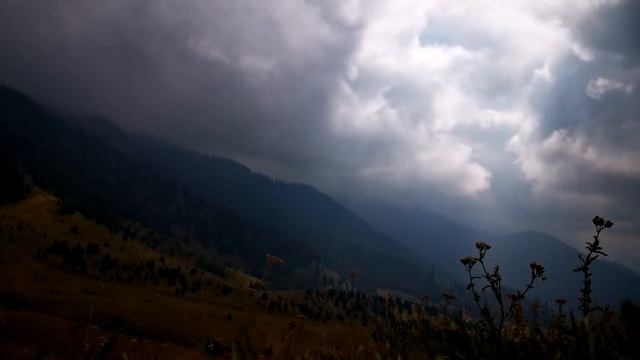 Timelapse at Kok Zhailau recorded on Sep 7, 2019 смотреть онлайн