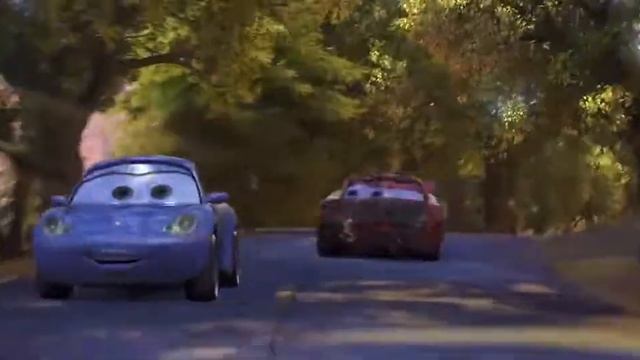 McQueen and Sally Go For A Drive In Radiator Springs! смотреть онлайн