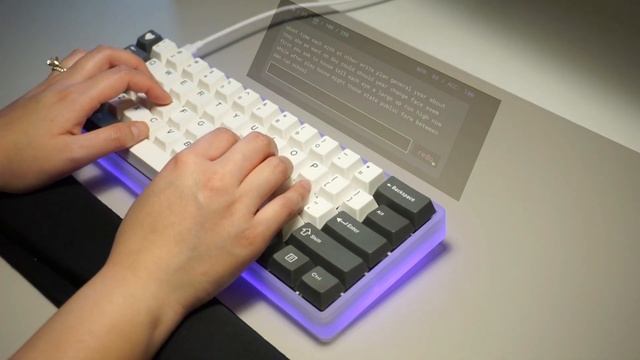 Drop Carina 60% Durock T1 (Typing Sound) смотреть онлайн