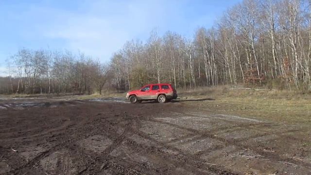 Jeep WJ 4.0L Jeep® Selec-Trac® II 4WD System, Milovice offroad, Jeep drift, смотреть онлайн