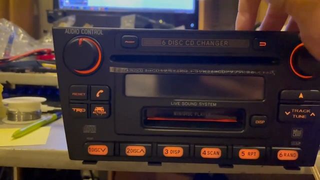 магнитола Toyota Altezza