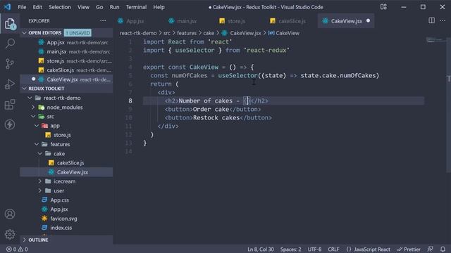 Redux Toolkit Tutorial - 27 - useSelector смотреть онлайн