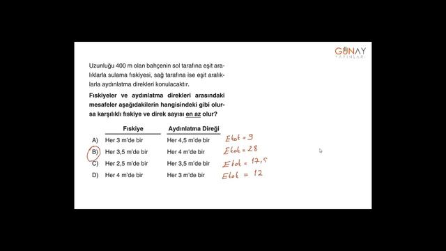 Bumerang Matematik 8 32 Haftalık Deneme 1 смотреть онлайн