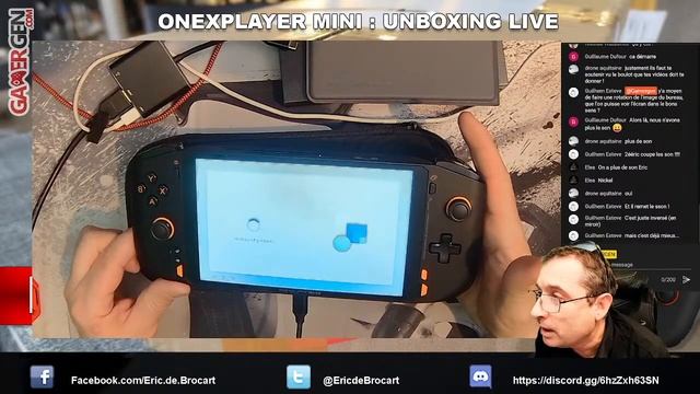ONEXPLAYER MINI : UNBOXING LIVE ET PREMIERES IMPRESSIONS смотреть онлайн