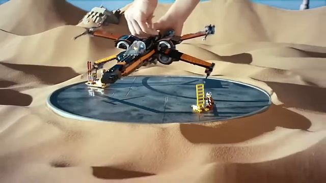 Star Wars Lego Poe's X-Wing Fighter 75102 Kylo Ren's Command Shuttle 75104 Retro Toys and Cartoons смотреть онлайн