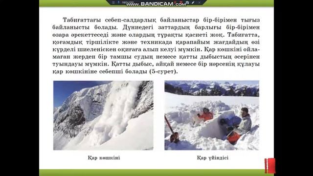 Бізді қоршаған дүниедегі себеп-салдарлық байланыс. Зерттеу жұмыстарын жоспарлау смотреть онлайн