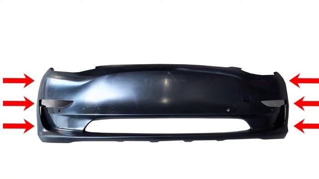 Tesla Model 3 front bumper removal / replacement - Tutorial смотреть онлайн