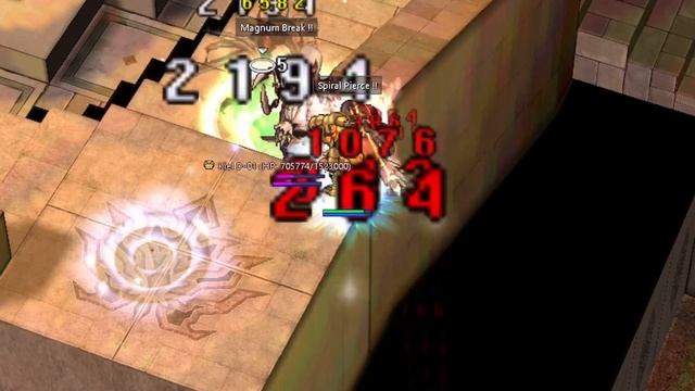 RAGNAROK ONLINE PRE RENEWAL | LORD KNIGHT | SPIRAL PIERCE MVP HUNT смотреть онлайн