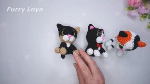 🔥Новинка 🌸 Как вязать маленьких котят крючком Авторский мастер класс🌸