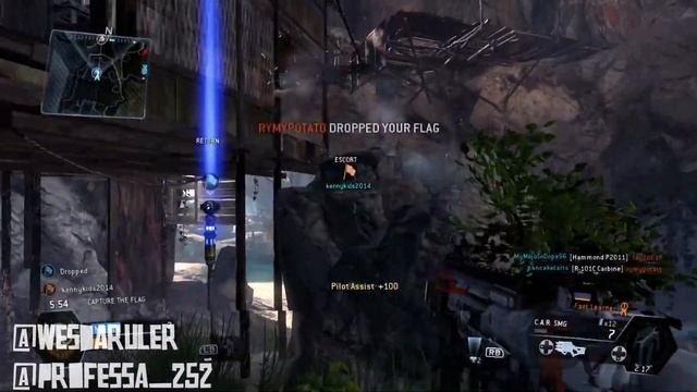 Titanfall CTF: SMG Gameplay 26-4 смотреть онлайн