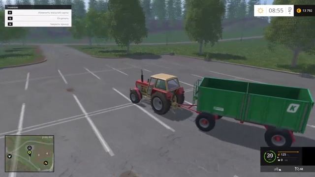 Farming Simulator 2015 карта Сосновка часть2