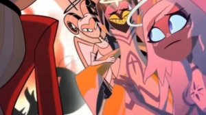You didn’t  know -hazbin hotel sera lute:me Adam Charlie Emily vaggie:@CrypticEline