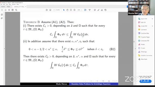 Webinar on PDE and related areas. смотреть онлайн