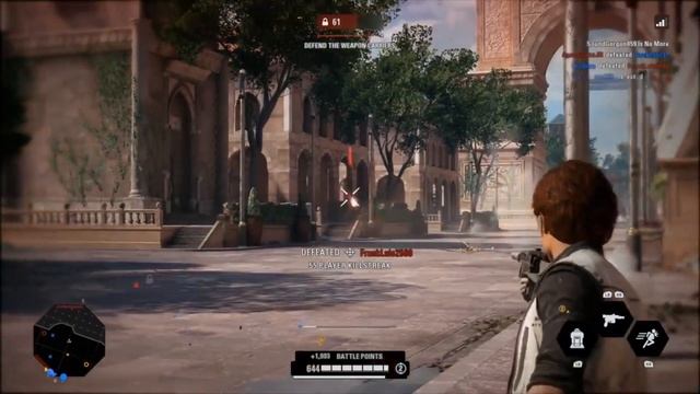 Star Wars Battlefront II 102 Han Solo Killstreak (Naboo - Galactic Assault) (no final phase) смотреть онлайн