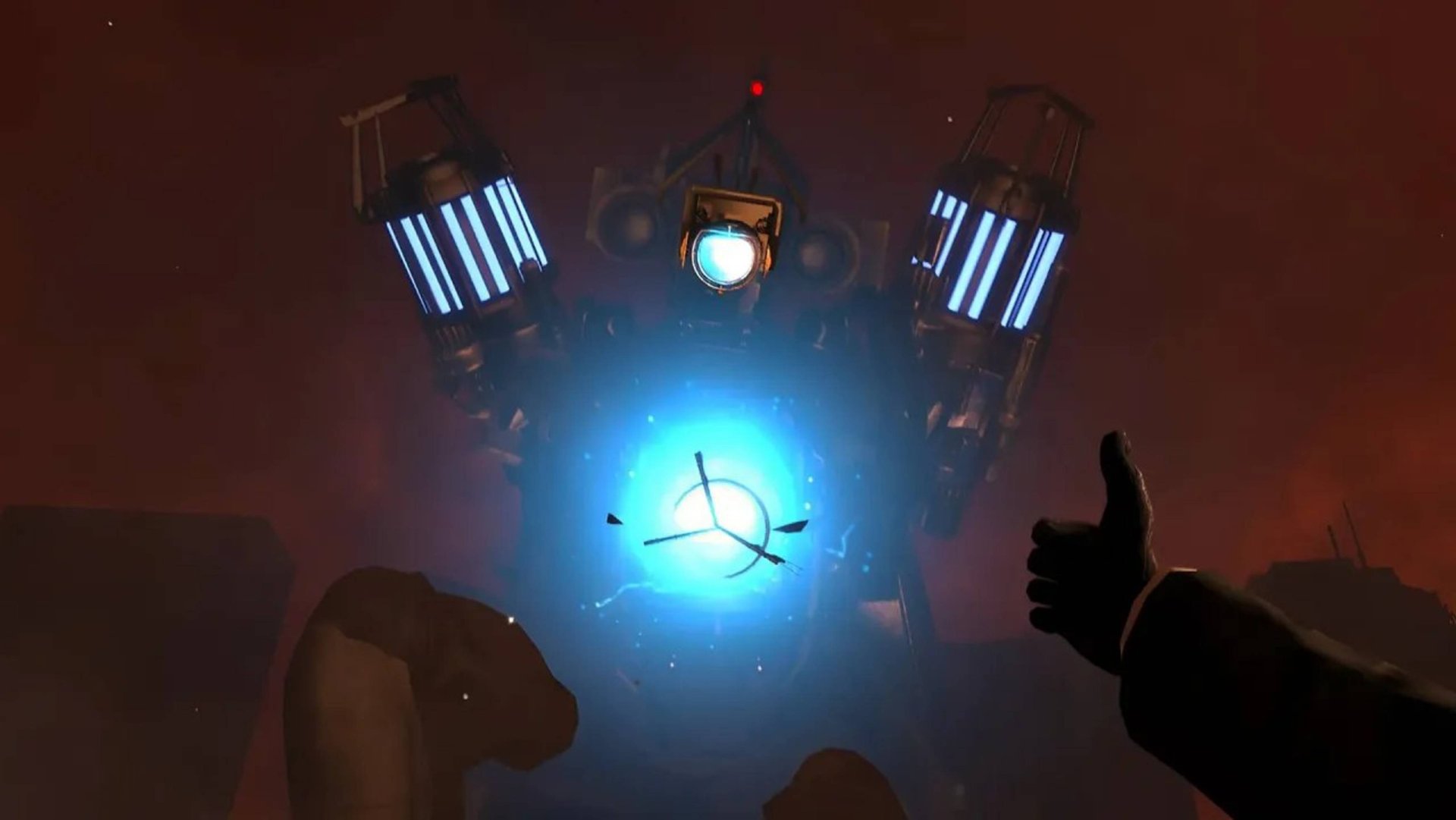 What If Cameraman Titan Joined G-man In The Fight? (part 1)