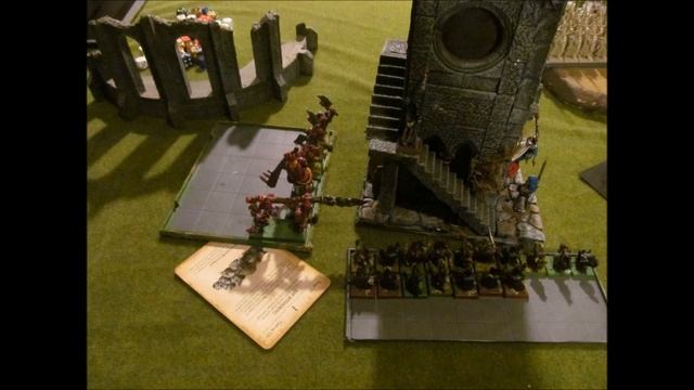 [CBR #26] Orcs and Goblins vs High Elves 2400 pts Warhammer Fantasy 8th ed. Lore of Undeath смотреть онлайн