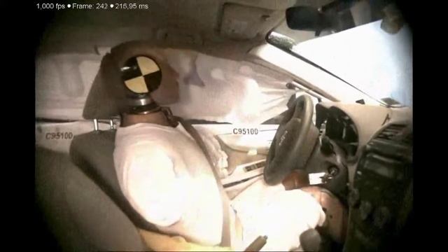 2009-2010 Toyota Corolla (w/ Side Airbags) NHTSA Side Impact смотреть онлайн