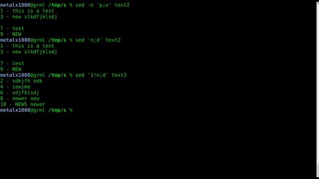 SED - 2013.SED Print Every Other Line or Every 3rd Line Linux Shell Tutorial BASH смотреть онлайн