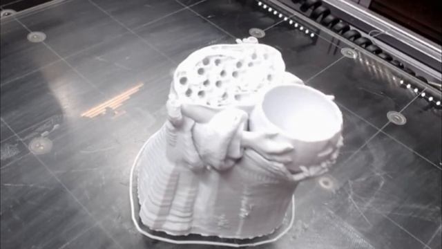 Baby Yoda with Jack o'lantern 3d Print смотреть онлайн